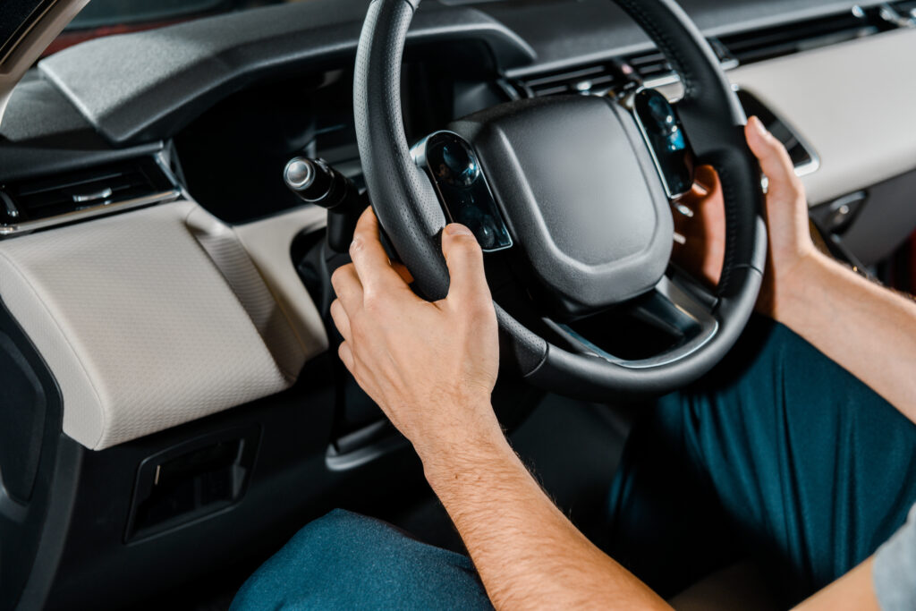 8 and 4 technique Steering wheel