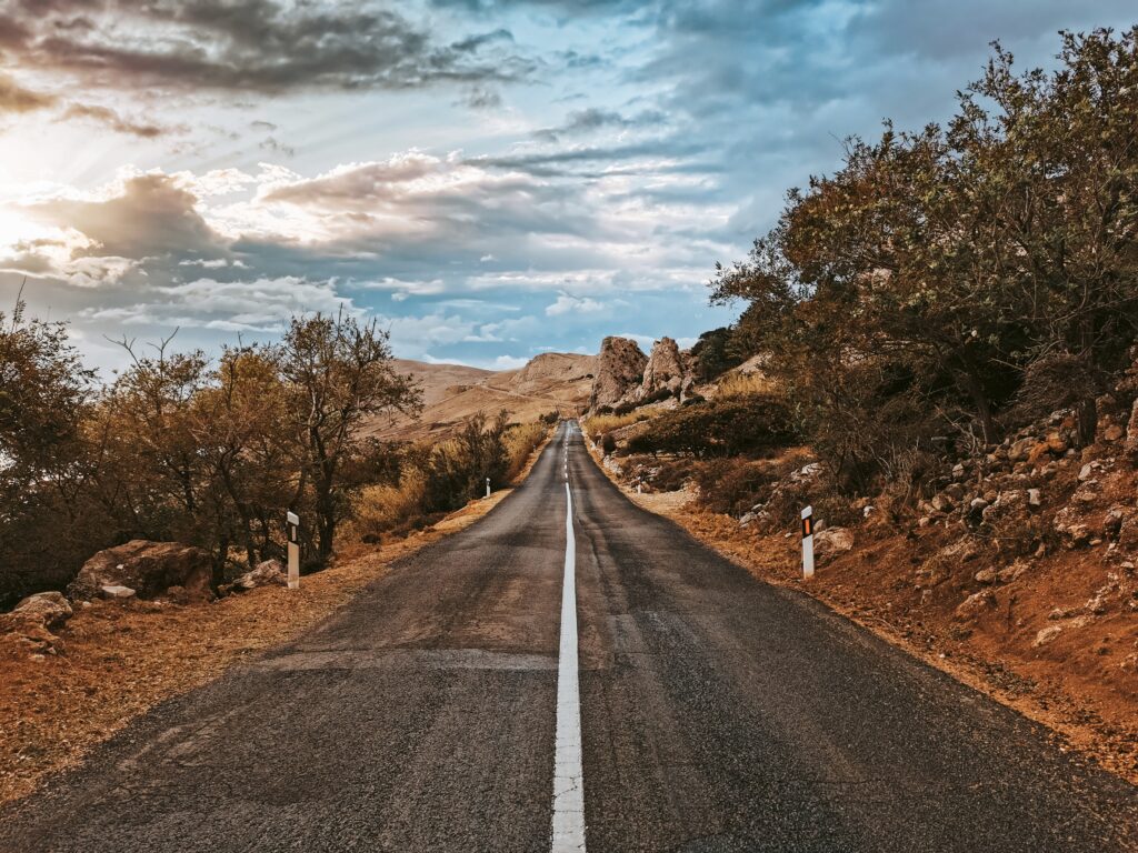 two way road