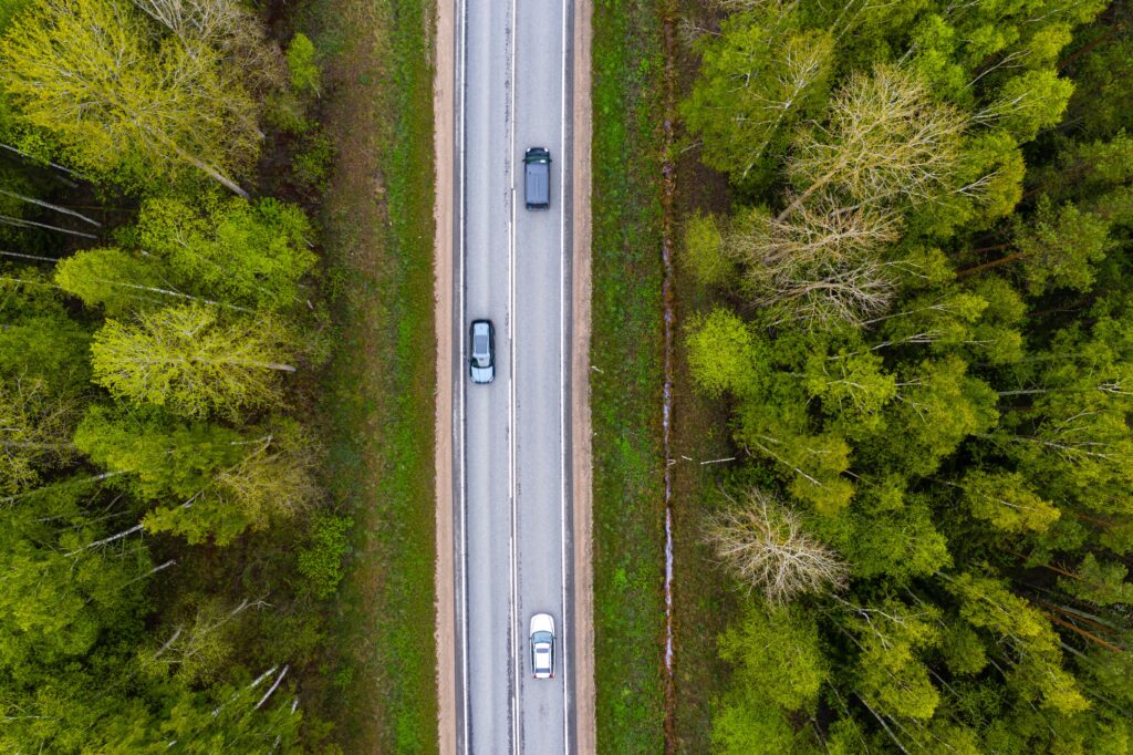 two way road